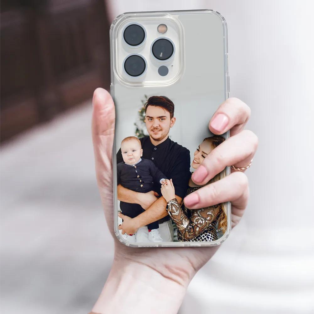 Custom iPhone Case – Personalized Photo / Name Print Cover for All iPhone Models (Premium Quality)
